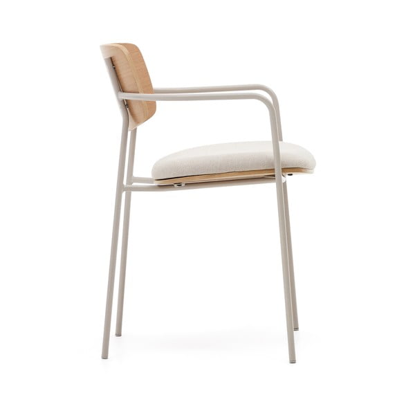 Beżowe krzesła zestaw 4 szt. Maureen – Kave Home-image-4