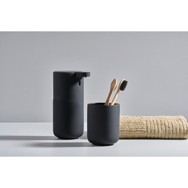 Czarny kamionkowy bezdotykowy dozownik do mydła 250 ml Ume − Zone-image-4