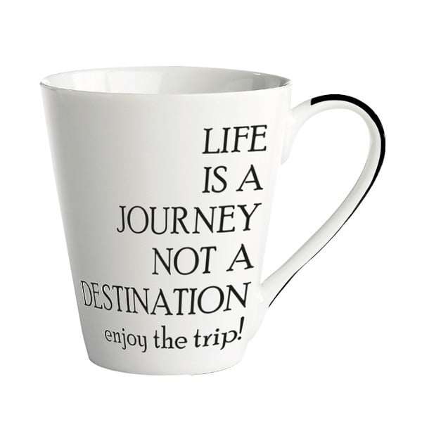 Porcelanowy kubek Galzone Life is a journey