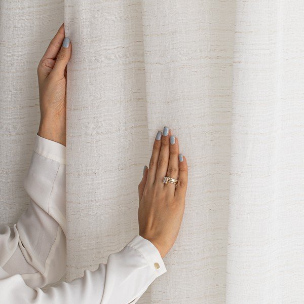 Kremowa firanka 140x270 cm Drimar – Restilo-image-4
