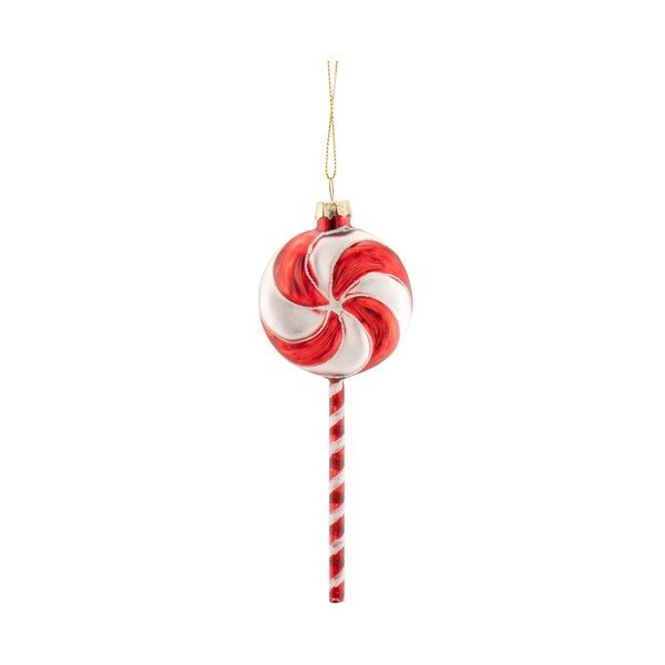 Szklana ozdoba świąteczna 2,5 cm Christmas Lollipop – Sass & Belle