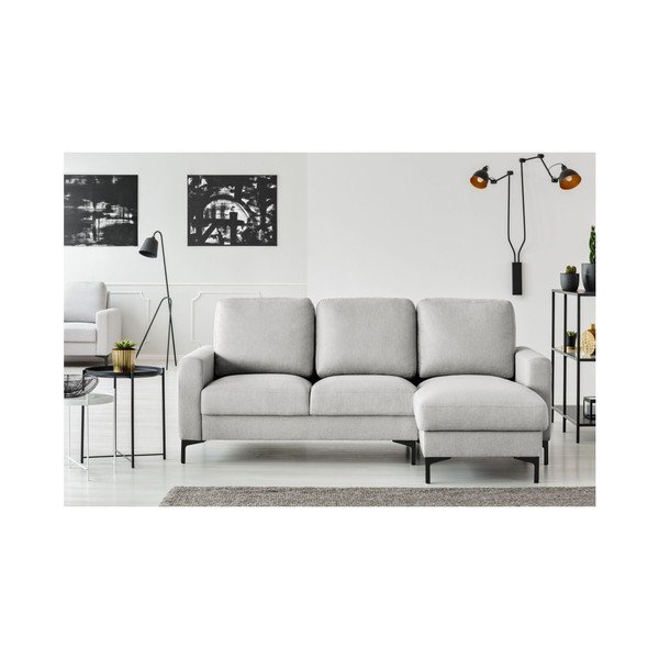 Jasnoszary narożnik Cosmopolitan design Atlanta, prawy róg-image-1