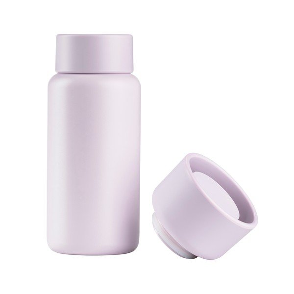 Jasnoróżowy kubek termiczny ze stali nierdzewnej 400 ml Singles – Zone