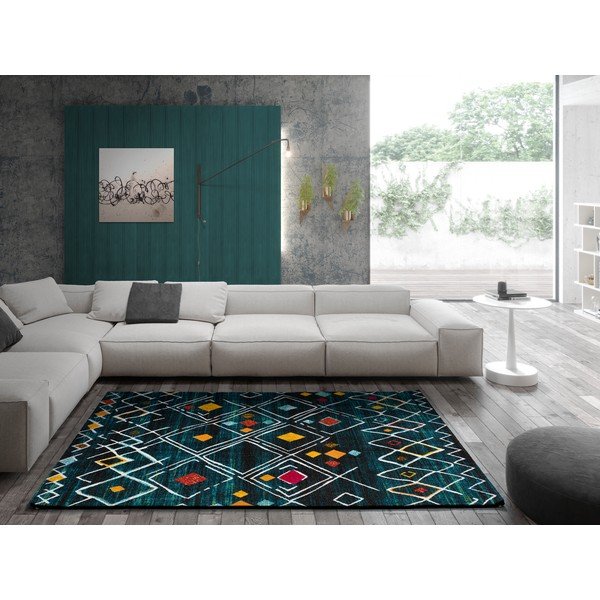 Zielony dywan Universal Sheki, 140x200 cm-image-1