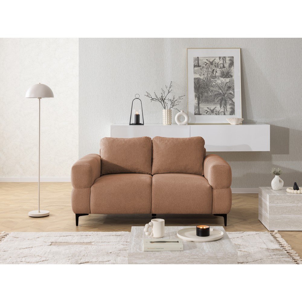 Sofa w kolorze terakoty 154 cm Helio – Ropez (zdjęcie 8)