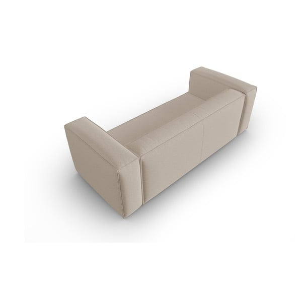 Beżowa aksamitna sofa 200 cm Mackay – Cosmopolitan Design-image-3