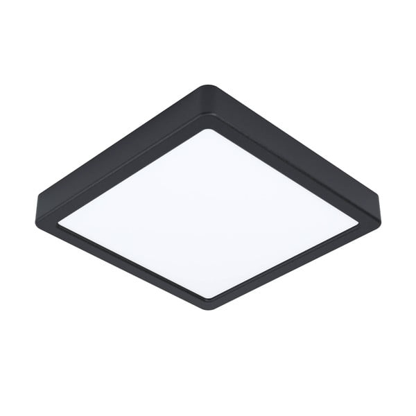 Czarna lampa sufitowa LED 21x21 cm FUEVA 5 – EGLO