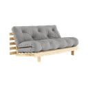 Szara rozkładana sofa 160 cm Roots – Karup Design
