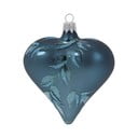 Zestaw 3 niebieskich szklanych bombek Ego Dekor Heart