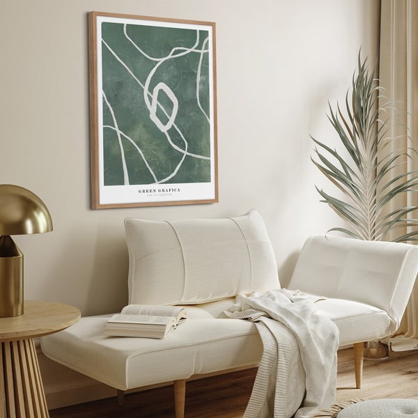 Obraz 52x72 cm Green Grafica   – Malerifabrikken-image-1