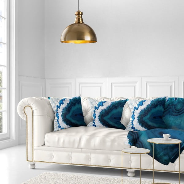 Lampa wisząca w kolorze złota z metalowym kloszem ø 40 cm Vamp – Opviq lights-image-3