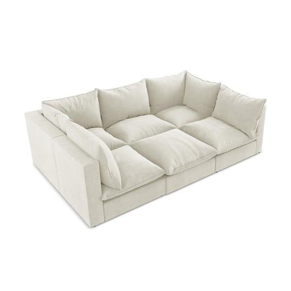 Beżowa sofa 255 cm Manao – Makamii-image-2