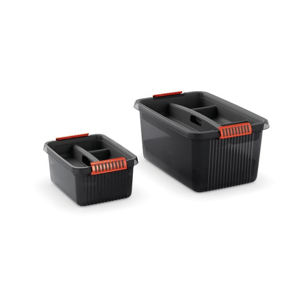 Szary plastikowy separator do pojemnika 54,5x36x8,5 cm K Latch Box – KIS-image-2