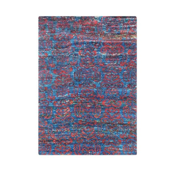 Ręcznie tkany dywan Ikat H8 Blue, 160x230 cm