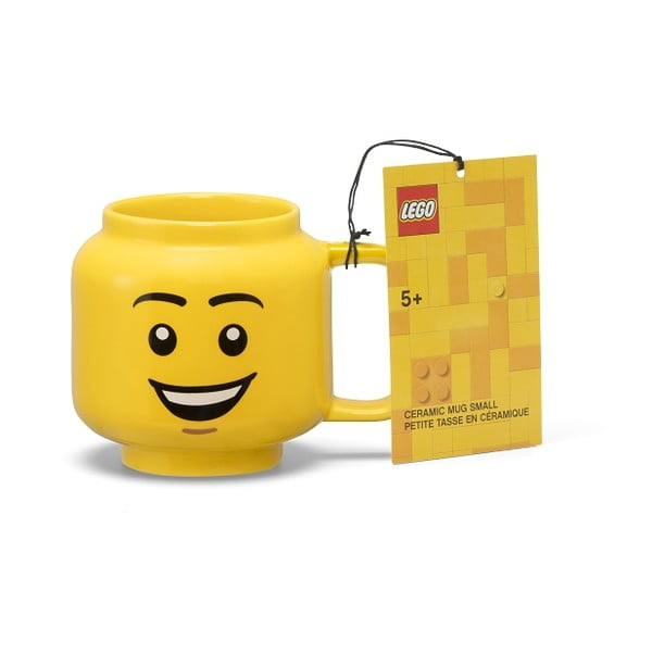 Żółty ceramiczny kubek dla dzieci 255 ml Head – LEGO®-image-4