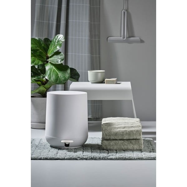 Biały plastikowy kosz na śmieci 3 l Nova – Zone-image-1