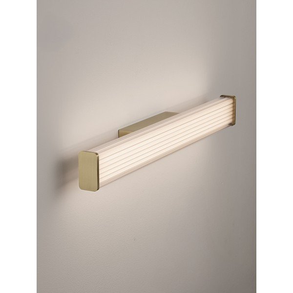 Metalowy kinkiet LED w kolorze matowego złota Misty – Nova Luce-image-2