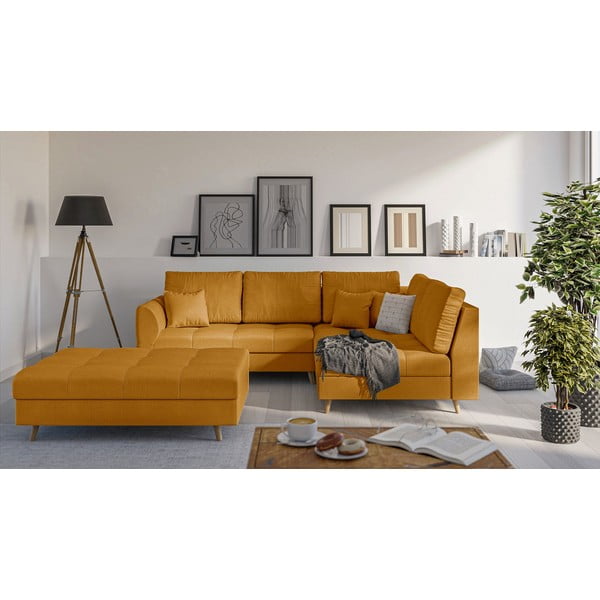 Musztardowy podnóżek Ariella – Ropez-image-1