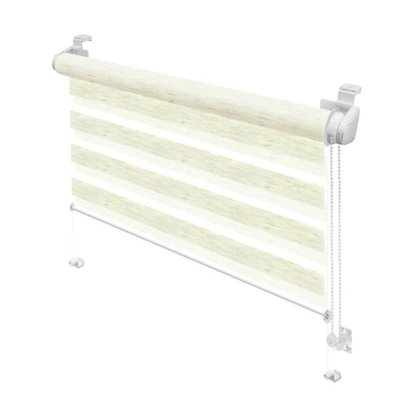 Roleta dzień i noc w naturalnym kolorze 57x150 cm Zebra Silvalin – Gardinia-image-1