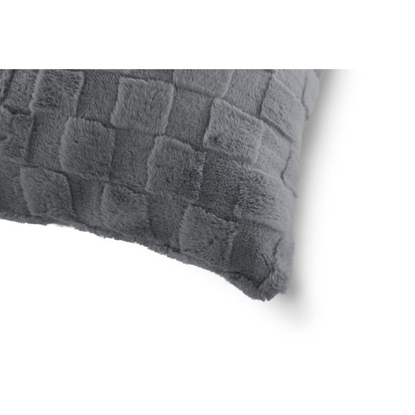 Poduszka dekoracyjna z mikropluszu 45x45 cm Rava – Tiseco Home Studio-image-4