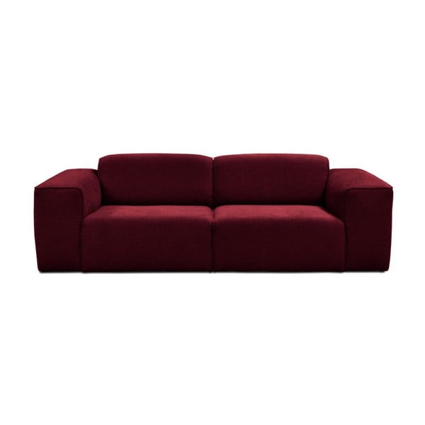 Czerwona sofa 3-osobowa Cosmopolitan Design Phoenix