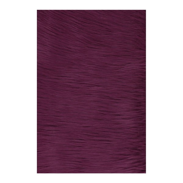 Fioletowy dywan ze sztucznej skóry Pelus Purple, 150x200 cm-image-2