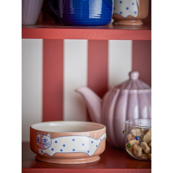 Jasnobrązowe kamionkowe miski zestaw 4 szt. Missy – Bloomingville-image-1