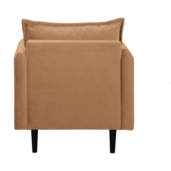 Brązowy aksamitny fotel Juli – Ropez-image-3