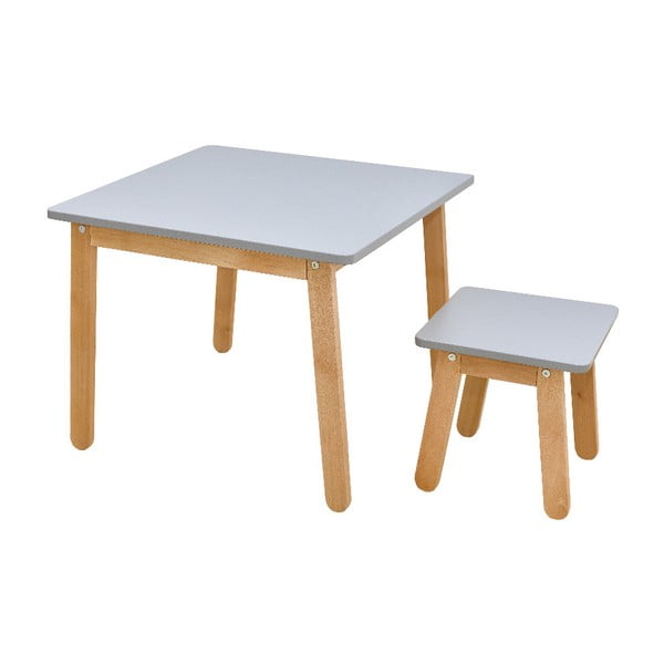 Szary stolik dziecięcy BELLAMY Woody-image-2