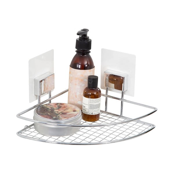 Narożna samoprzylepna półeczka Compactor Bestlock Magic Bath Rack-image-1