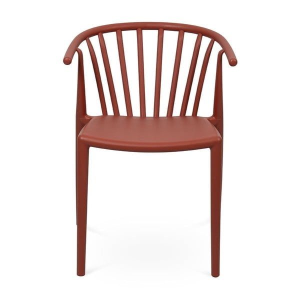 Brązowe plastikowe krzesło ogrodowe Capri – Bonami Essentials-image-2