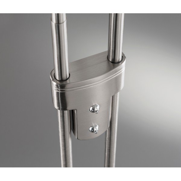 Lampa stojąca LED ze ściemniaczem w kolorze srebra (wysokość 150 cm) Dent – Fischer & Honsel-image-3