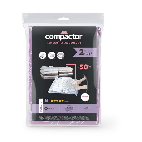 Worki próżniowe zestaw 2 szt. Roll Up M – Compactor-image-2
