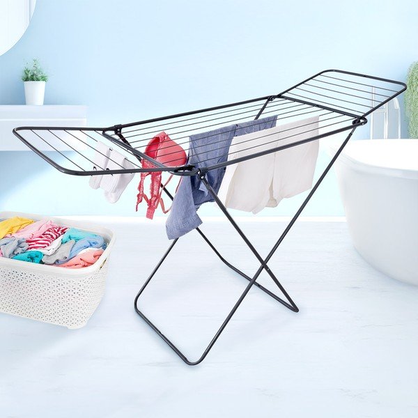 Czarna/antracytowa suszarka na pranie 15 m – Orion-image-2