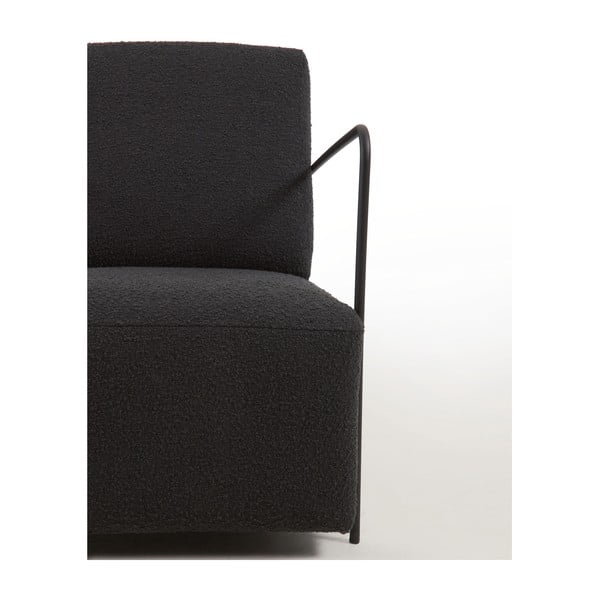 Czarny fotel Gamer − Kave Home-image-4