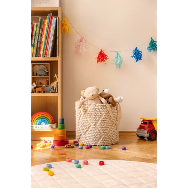 Tekstylny koszyk do przechowywania ø 40x40 cm Pearl M – Bonami Essentials-image-1