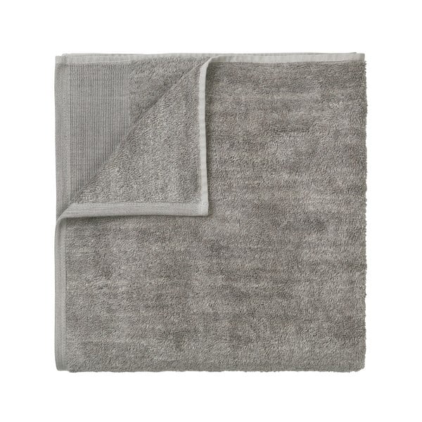 Szary bawełniany ręcznik Blomus, 100x50 cm