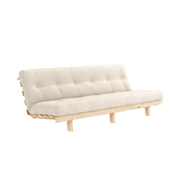Szarobeżowa lniana sofa 200 cm Lean – Karup Design-image-3