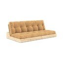 Jasnobrązowa sztruksowa rozkładana sofa 196 cm Base – Karup Design