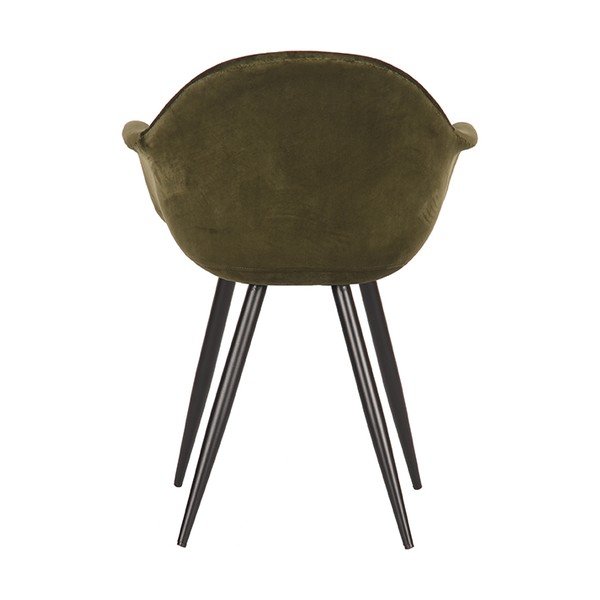 Aksamitne krzesła w kolorze khaki zestaw 2 szt. Forli – LABEL51-image-3