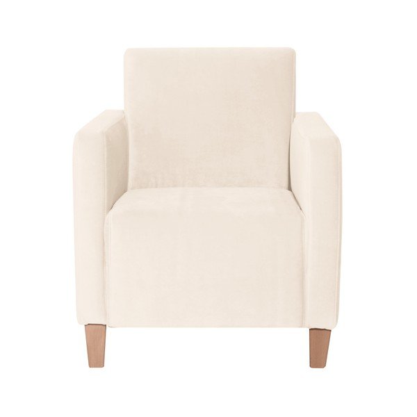 Kremowy fotel Max Winzer Milla Velvet-image-3