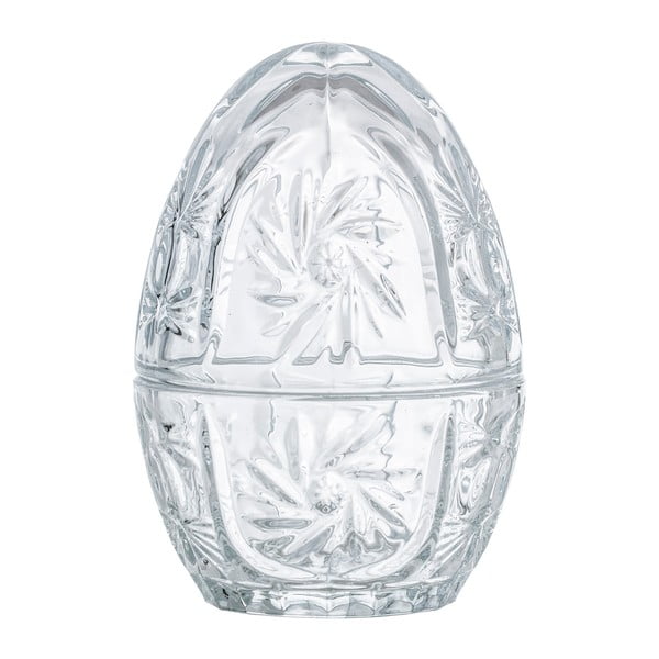 Pojemnik szklany w kształcie jajka Bloomingville