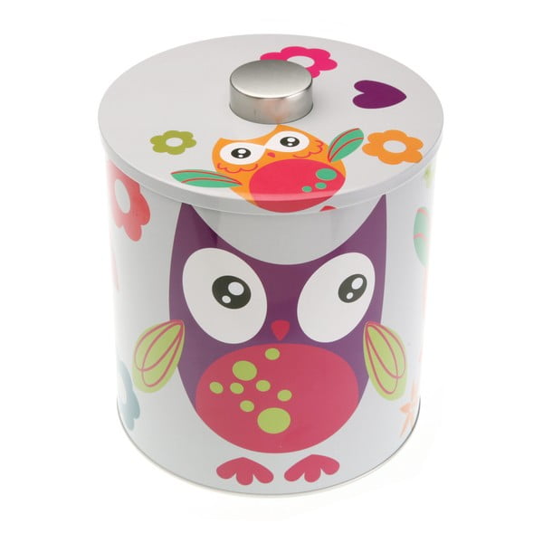 Kolorowy pojemnik Versa Buho Owl, ⌀ 17 cm