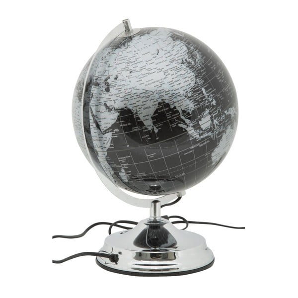 Globus świecący w srebrnej barwie Mauro Ferretti, ⌀ 25 cm