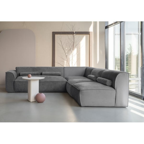 Szary narożnik (prawostronny) Flex Felix – Miuform-image-1