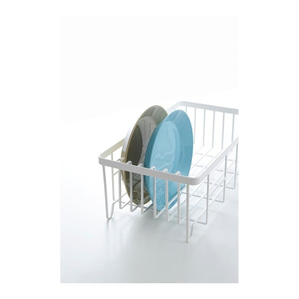 Biały ociekacz do naczyń YAMAZAKI Tower Wire-image-4