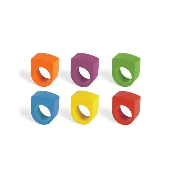 Zestaw kredek na palce Round Crayon Rings