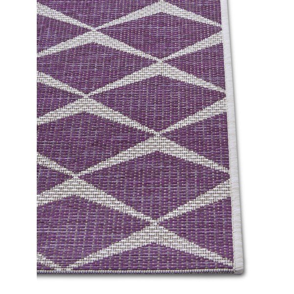 Fioletowo-beżowy chodnik zewnętrzny NORTHRUGS Escala, 70x300 cm-image-2