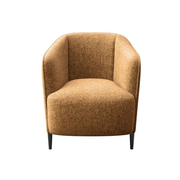 Żółty fotel Galbe – Ghado