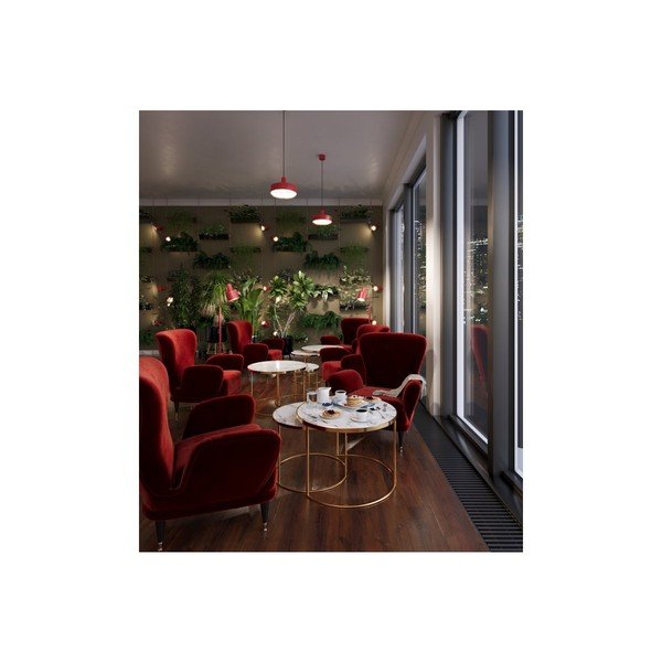 Czerwony kinkiet ø 10 cm Selvia II – GTV-image-3